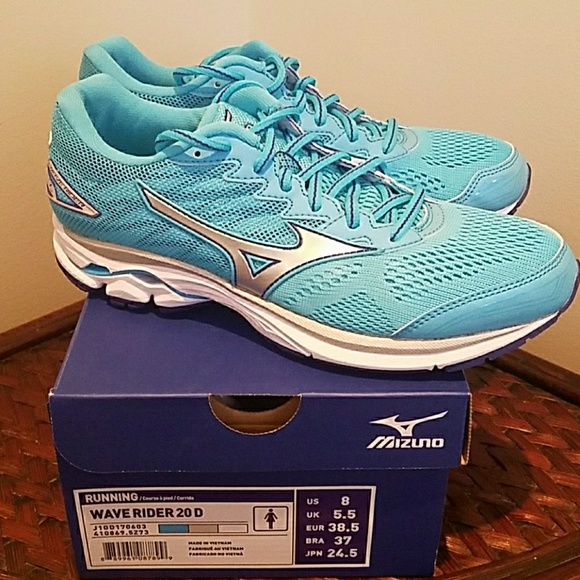 mizuno wave rider 20 womens size 8